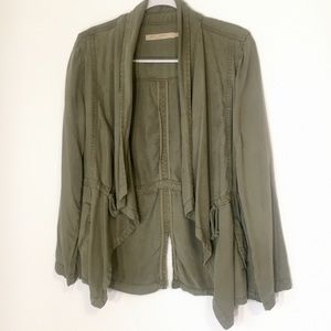 Max Jeans Utility Jacket - Olive